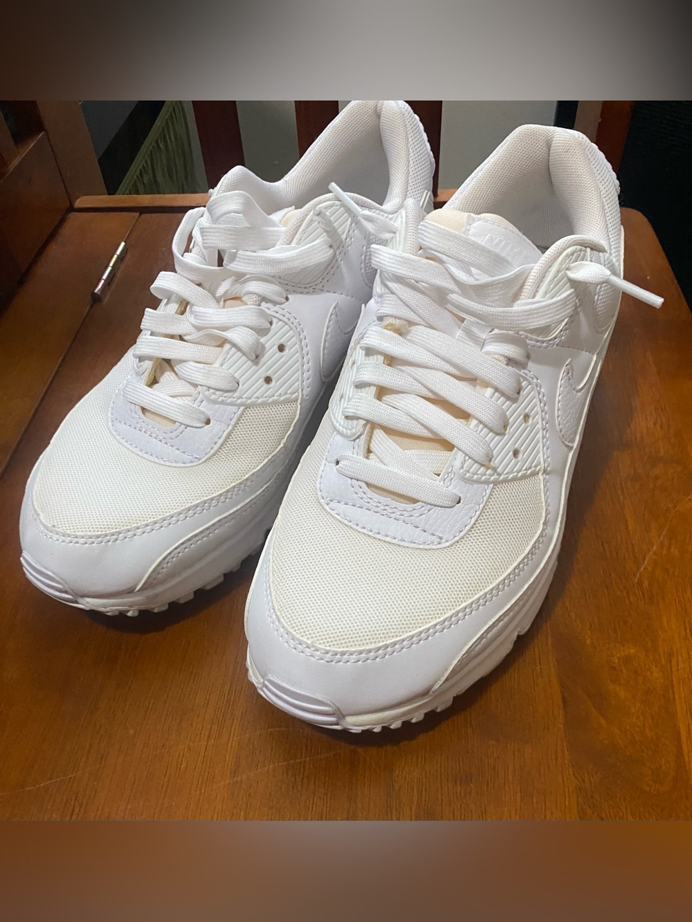 Nike White Low-Top Athletic Sneakers